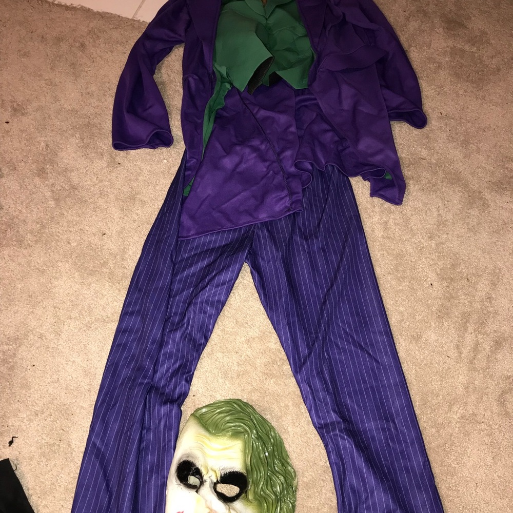 Boys Large Jokers Costume